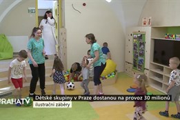 Dětské skupiny v Praze dostanou na provoz 30 milionů