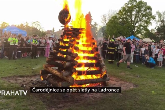 Čarodějnice se opět slétly na Ladronce