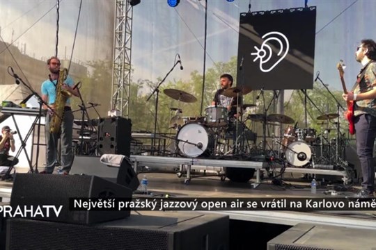 Největší pražský jazzový open air se vrátil na Karlovo náměstí