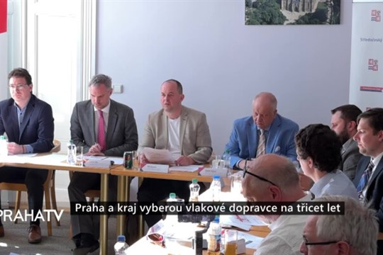 Praha a kraj vyberou vlakové dopravce na třicet let