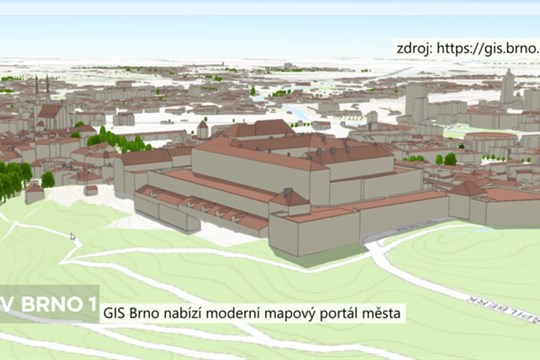 GIS Brno nabízí moderní mapový portál města
