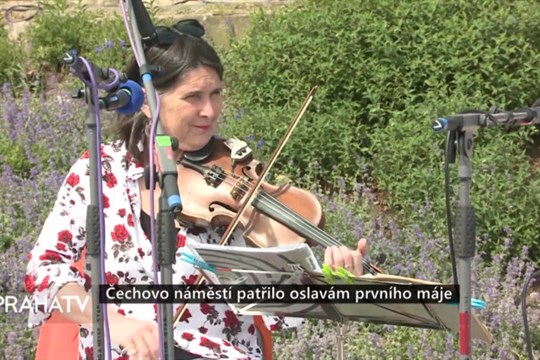Čechovo náměstí patřilo oslavám prvního máje