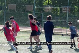 Žáci v Milovicích se utkali na Sportovním dnu mládeže