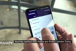 Novinky aplikace PID lítačka pro Prahu i střední Čechy