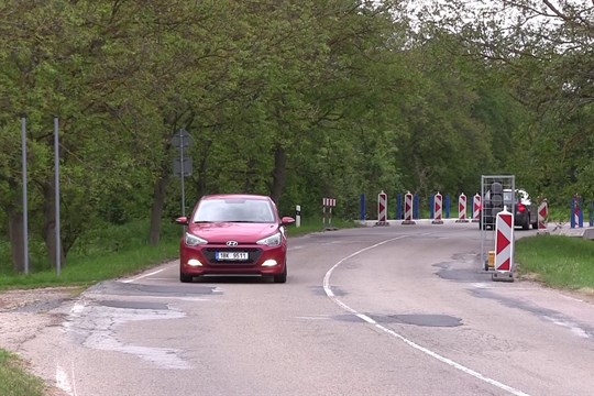 Jihomoravský kraj opravuje most v Bohuslavicích