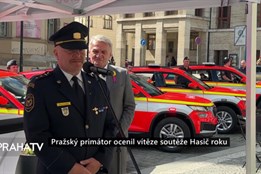 Pražský primátor ocenil vítěze soutěže Hasič roku