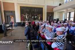 Letošní Navalis zahájilo přijetí poutníků v Praze