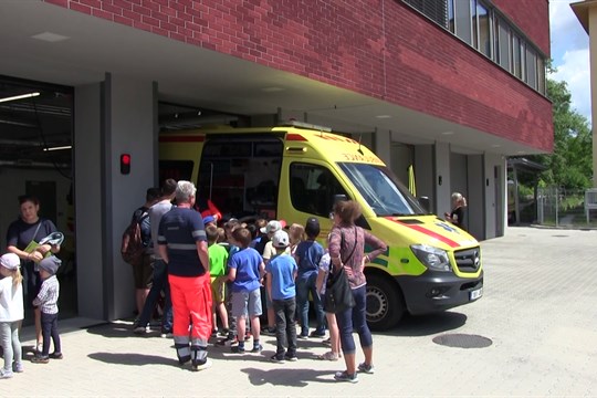 Návštěvníci si mohli prohlédnout novou základnu záchranářů