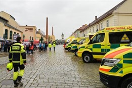 Záchranáři oslavili 50 let v Plzni