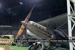 V hangárech kbelského Leteckého muzea stojí řada novinek
