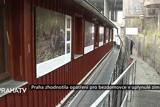 Praha zhodnotila opatření pro bezdomovce v uplynulé zimě
