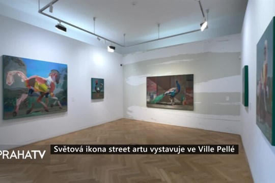 Světová ikona street artu vystavuje ve Ville Pellé