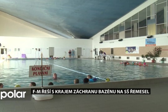 Bazén na Střední škole řemesel Frýdek-Místek potřebuje rekonstrukci