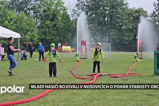 Mladí hasiči bojovali v Nošovicích o Pohár starosty obce