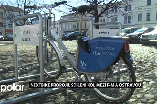 Nextbike propojil možnost sdílení kol mezi Frýdkem-Místkem a Ostravou