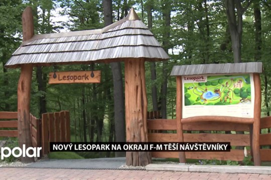 Nový lesopark na okraji Frýdku-Místku těší návštěvníky