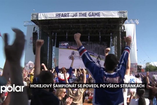 Hokejový šampionát se povedl po všech stránkách. Fandové společně sledovali i finálové boje v Praze
