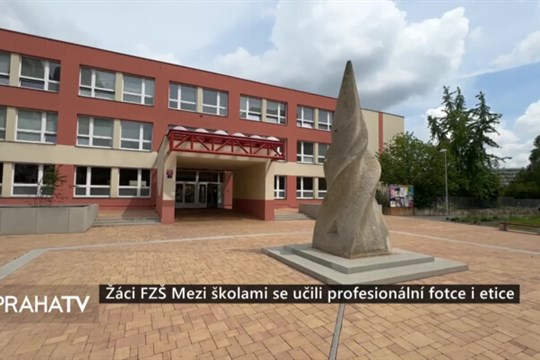 Žáci FZŠ Mezi školami se učili profesionální fotce i etice