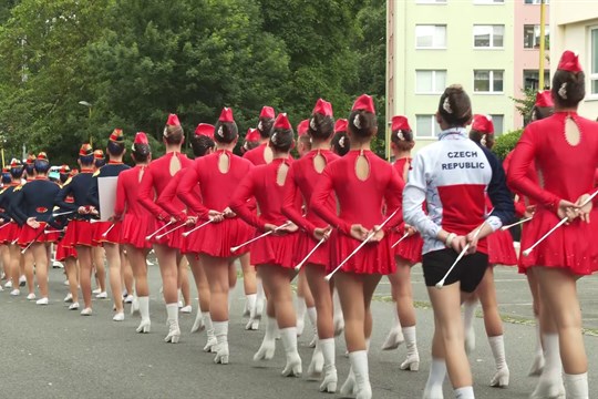Mažoretková soutěž Mistrovství Moravy a Slezska se po roce vrátila na Baťov