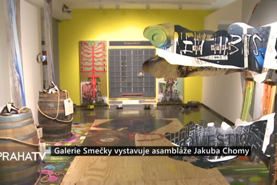 Galerie Smečky vystavuje asambláže Jakuba Chomy