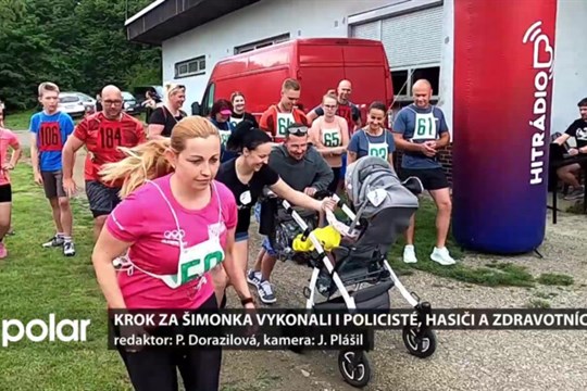 Krok za Šimonka vykonali v Novém Jičíně i policisté, hasiči a zdravotníci