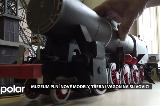 Muzeum plní nové železniční modely, třeba i vagon na slivovici