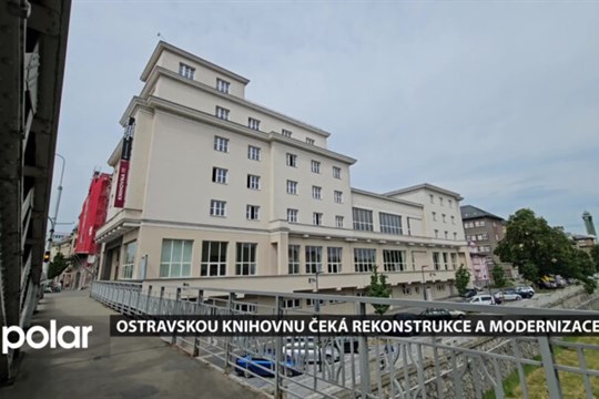 Ostravskou knihovnu čeká rekonstrukce a modernizace, čtenáři nepřijdou o knihy ani během prací