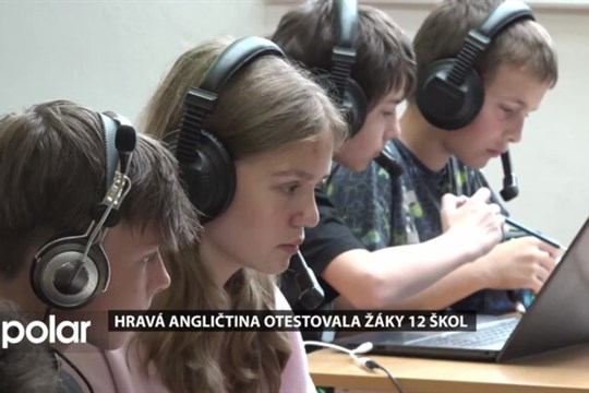 Hravá angličtina otestovala žáky dvanácti základních škol
