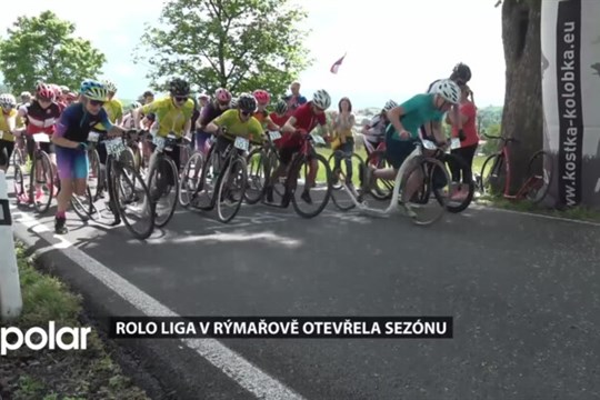 50. ročník Rolo ligy v koloběhu otevřel závod mistrovství ČR v Rýmařově