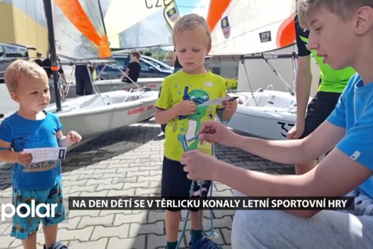 Na Den dětí se v Těrlicku konaly letní sportovní hry
