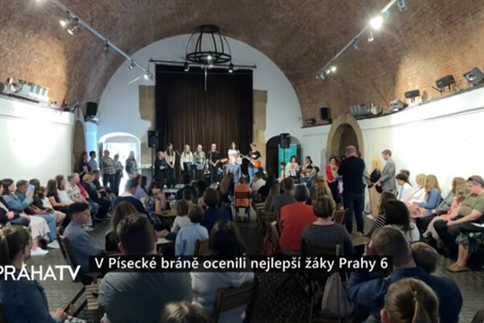 V Písecké bráně ocenili nejlepší žáky Prahy 6