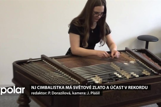 Cimbalistka z novojičínské Základní umělecké školy má světové zlato a účast v rekordu
