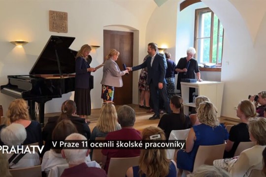 V Praze 11 ocenili školské pracovníky