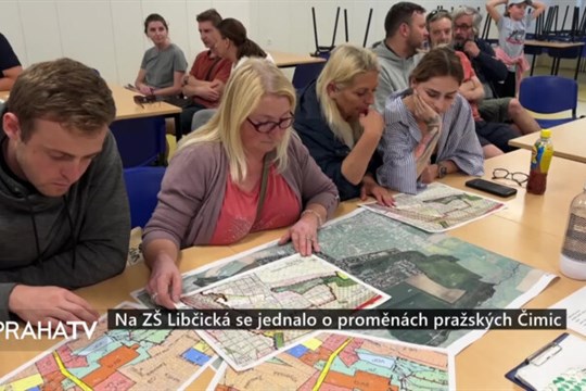 Na ZŠ Libčická se jednalo o proměnách pražských Čimic