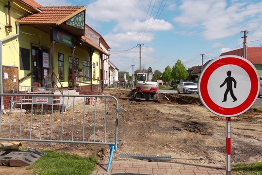 Obyvatelé Ostrožské Nové Vsi se snadněji dostanou do obchodu i hospody