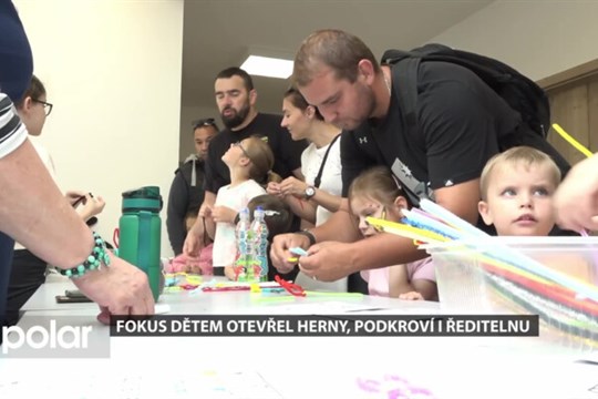 Fokus dětem otevřel své herny, podkroví i ředitelnu
