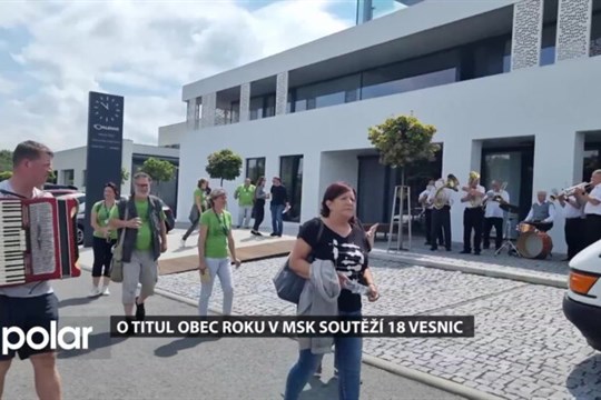 Vítězem soutěže Obec roku se v MSK staly Palkovice