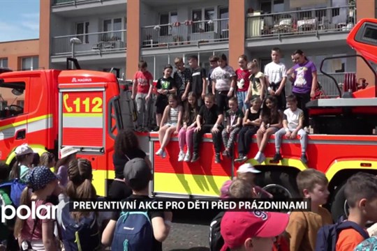 V Karviné se před prázdninami konala velká preventivní akce pro děti
