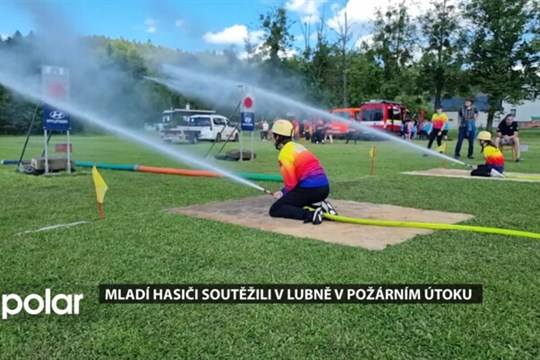 Mladí hasiči z regionu soutěžili v Lubně v požárním útoku
