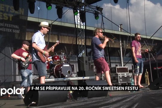 Frýdek-Místek se připravuje na 20. ročník festivalu Sweetsen fest