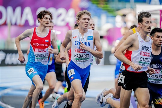 Další úspěch uherskohradišťské atletiky! Tomáš Habarta si na ME doběhl pro 10. místo ve stýplu