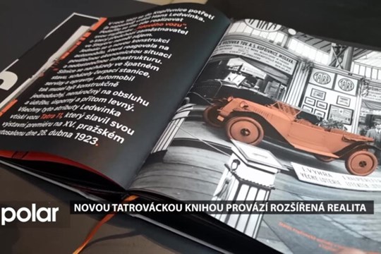 Čtenáře provází novou tatrováckou knihou rozšířená realita