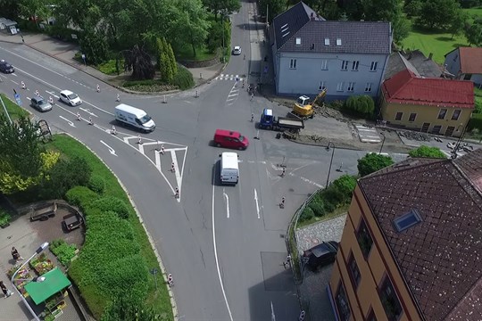 V Hranicích začala rekonstrukce frekventované Zborovské ulice a křižovatky