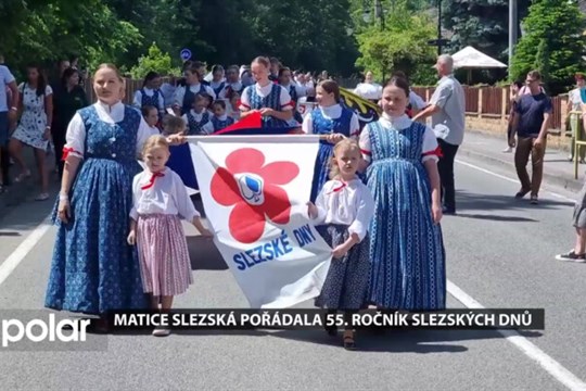 Matice slezská pořádala v Dolní Lomné 55. ročník Slezských dnů