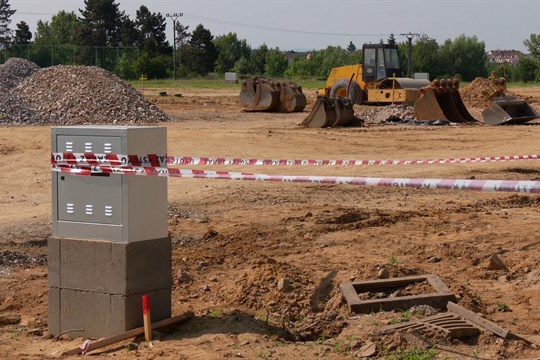 Staré Město buduje inženýrské sítě pro stavebníky rodinných domů