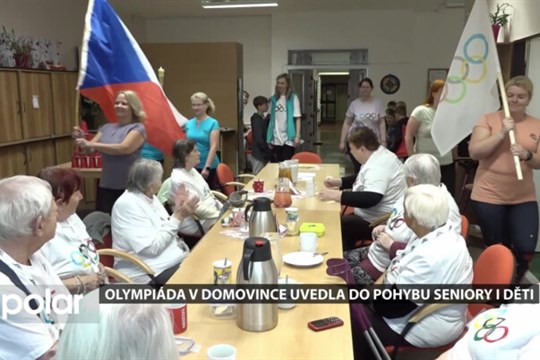 Letní olympiáda v Domovince uvedla do pohybu seniory i děti