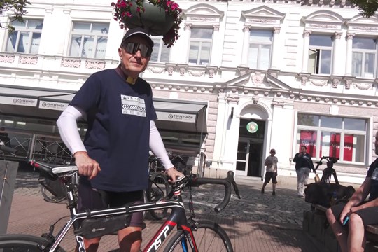 Vítěz kampaně Do práce na kole Jaroslav Pospíšil ujel za měsíc 4318 km 
