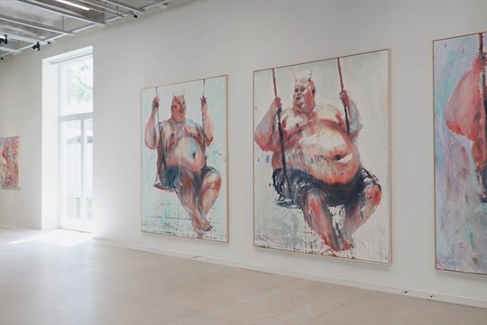 Olomoucká galerie Telegraph hostí výstavu Andreje Dúbravského