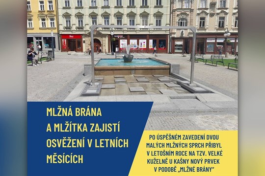 Prostějov má mlžnou bránu