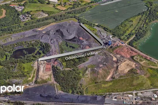 Sarkofág za tři miliardy má překrýt prohořívající haldu v Ostravě
